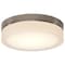 Nuvo Pi, 9 Inch LED Flush Mount, Brushed Nickel Finish, Frosted Etched Glass, CCT Selectable, 120V 62/558 - alternate 6